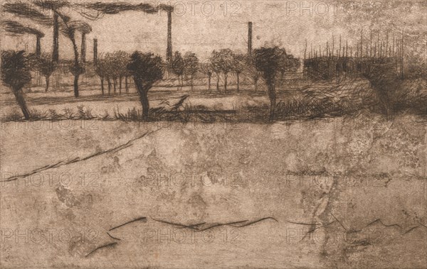 Landscape with Industrial Plants, 1909.