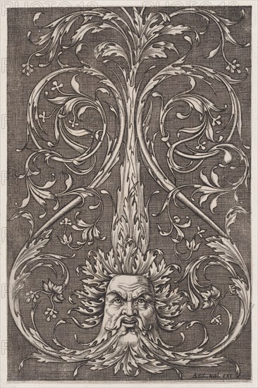 Ornamental Panel, ca. 1514-36.