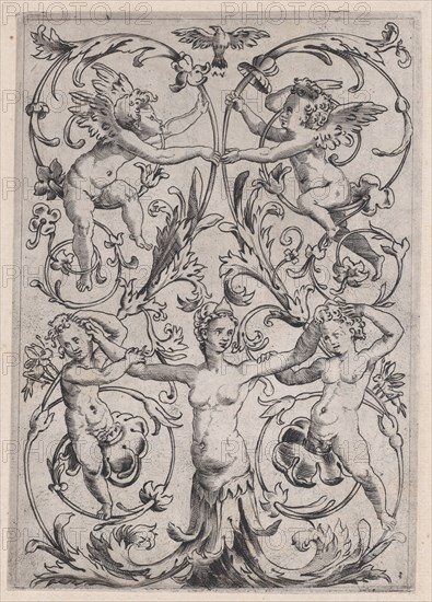 Ornamental Panel, ca. 1514-36.