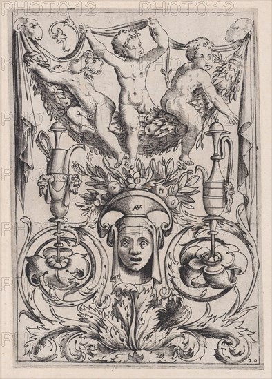 Ornamental Panel, ca. 1514-36.