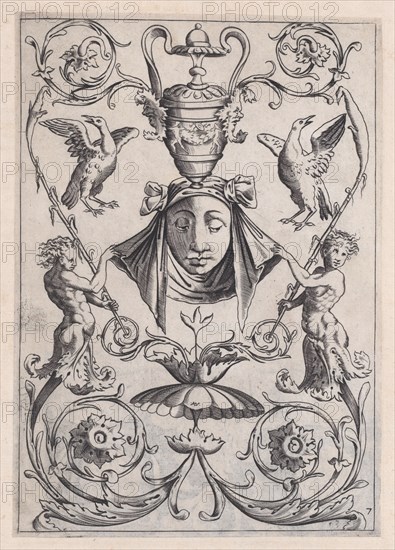 Ornamental Panel, ca. 1514-36.