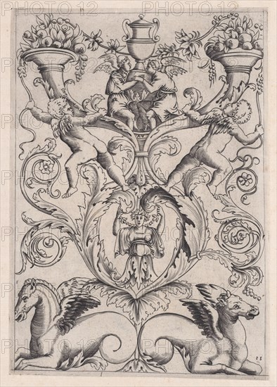 Ornamental Panel, ca. 1514-36.