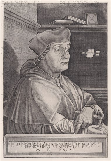 The Archbishop of Brindisi, dated 1536.