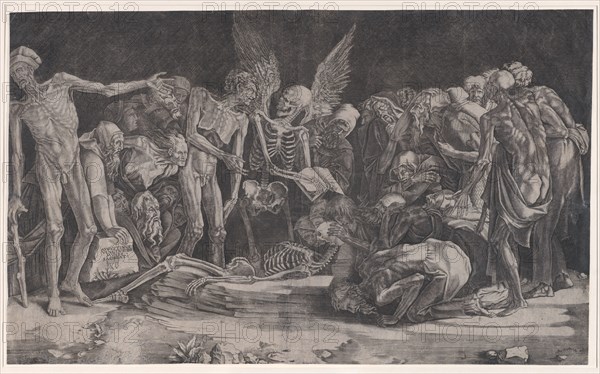 Skeletons, dated 1518.
