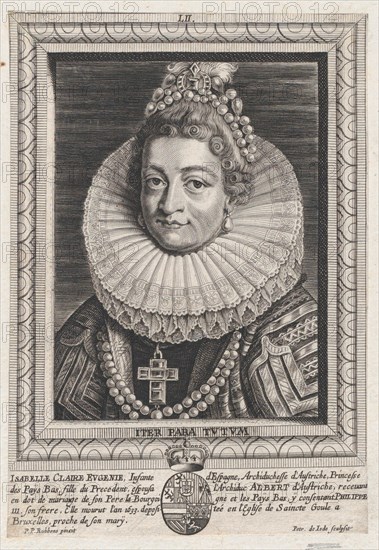 Portrait of Isabella Clara Eugenia, Infanta of Spain, ca. 1650.