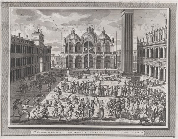The Carnival of Venice, from: Thesaurus Antiquitatum et Historiarum Italiae, vol. IX, 1722.