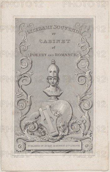 Trade Card for Literary Souvenir, 19th century.