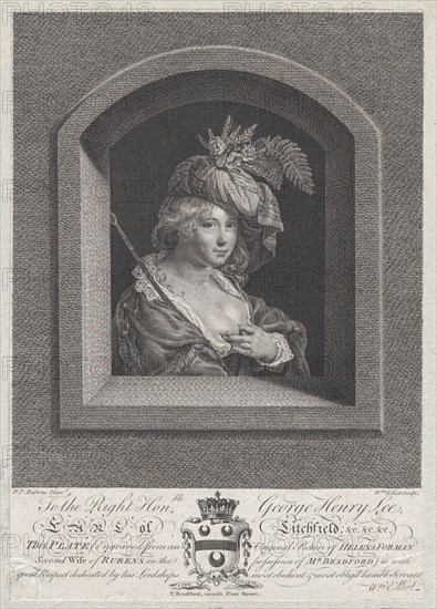 Portrait of Susanna Lunden, sister of Helena Fourment, 1763-66.