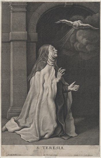 Saint Teresa of Avila's Vision of the Dove, ca. 1650.