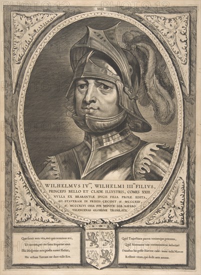 William IV from the series Counts and Countesses of Holland, Zeeland, and West-Frisia, 1650.