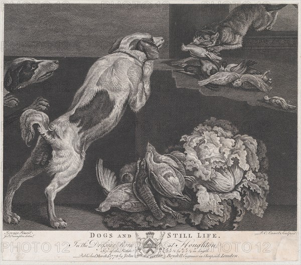 Dogs and Still Life, 1778.