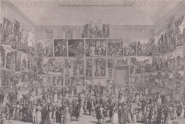 Exposition au Salon du Louvre en 1787, 1787.