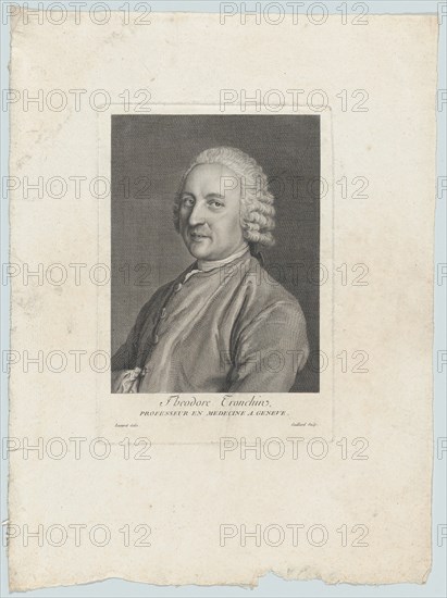 Portrait of Théodore Tronchin, 1782.