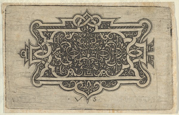 Arabesque Design on Dark Ground, 1534-1562.