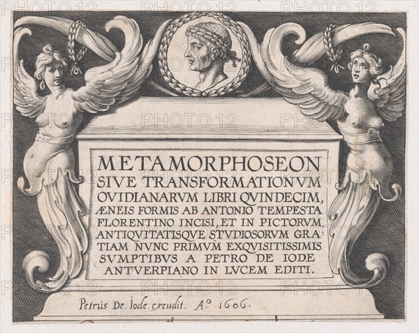 Titlepage to Ovid's 'Metamorphoses', 1606.