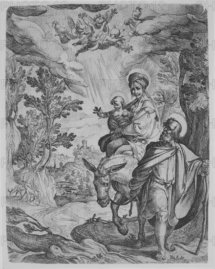 The Flight into Egypt.