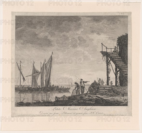 Petite Marine Angloise, 1761.