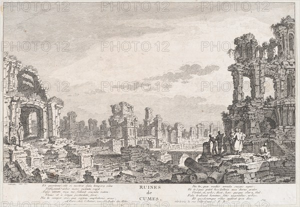 Ruines de Cumes, 18th century.