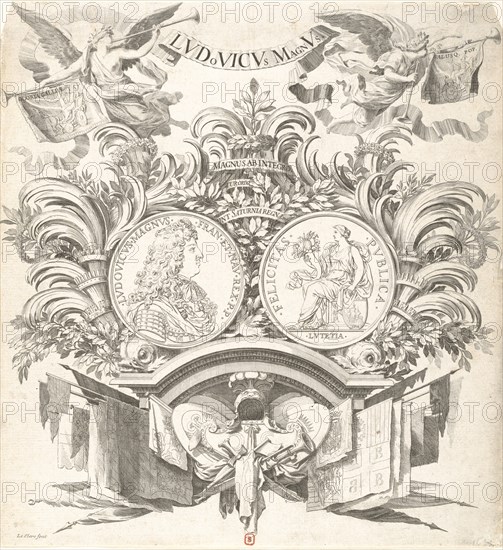 Allegorical Medal in Honor of Louis XIV,.n.d.