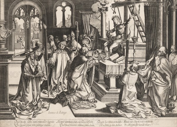 Mass of St. Gregory.