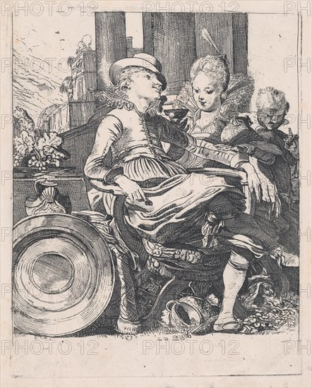 The Enamored Couple: Lucelle and Ascagnes, 1616.