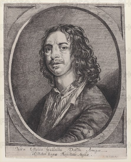Portrait of William Dobson, 1645-49 (?).