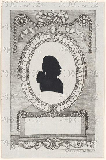 Silhouette of Graf Lodroni, 1784-1834.