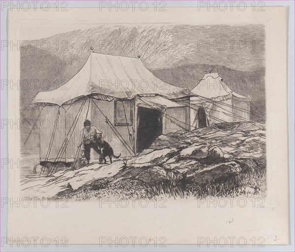 The Tents (from "The Portfolio"), 1880.
