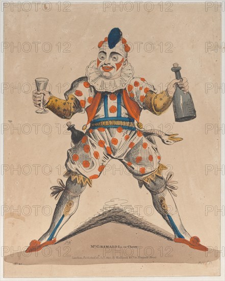 Mr. Grimaldi as Clown, July 13, 1822.