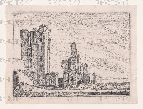 Het Huys te Kleef bij Haarlem, from Verscheyden Landtschapjes (Various Little Landscapes), Plate 3, ca. 1616.