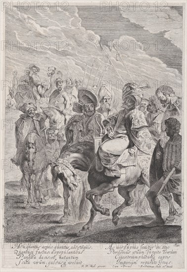 A Turkish Prince on Horseback, ca. 1620-25.