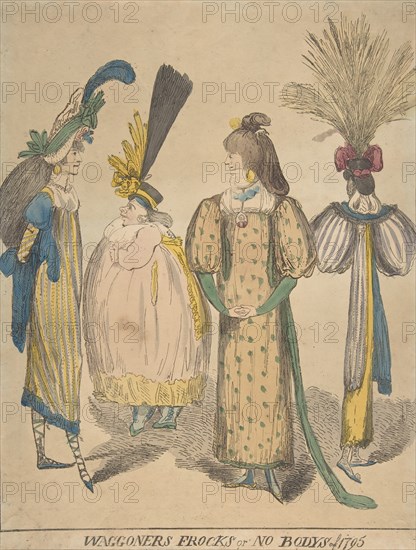 Waggoners Frocks or No Bodys of 1795, August 4, 1795.