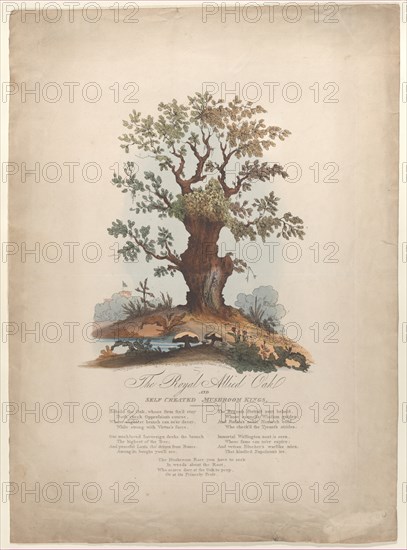 The Royal Allied Oak and Self-Created Mushroom Kings, May 29, 1815.