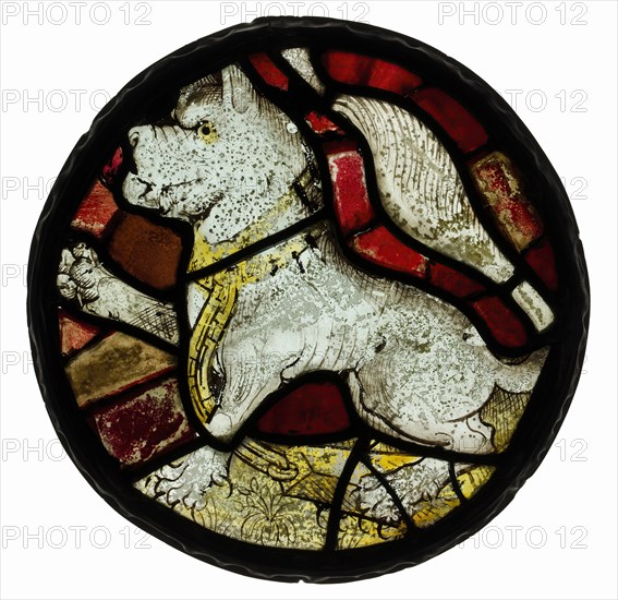 Roundel, British, ca. 1450.