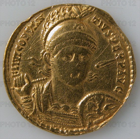 Solidus of Constantius II (Sole Emperor, 353-361), Byzantine, 353-361.