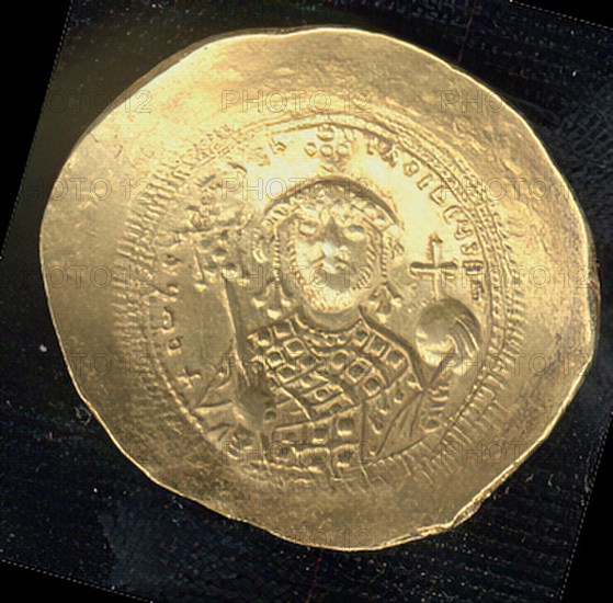 Histamenon of Constantine IX Monomachos (1042-55), Byzantine, ca. 1042-55.