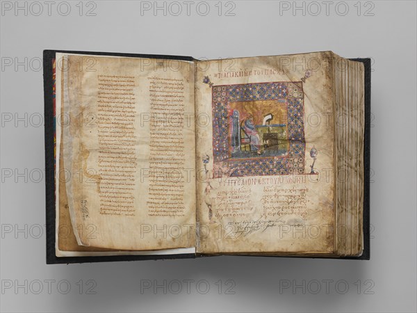 Jaharis Byzantine Lectionary, Byzantine, ca. 1100.
