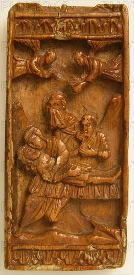 Icon of the Lamentation, Byzantine, 12th-13th century.