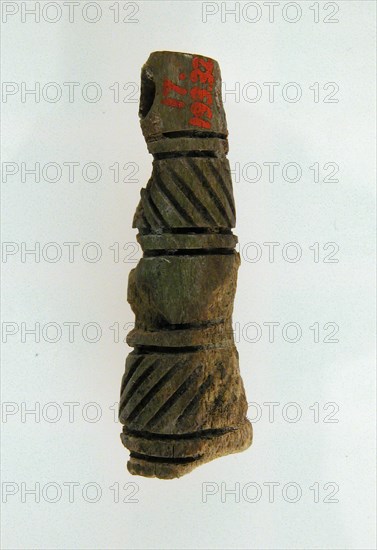 Cylindrical Pendant, Frankish, 6th-7th century.