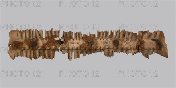 Double-Sided Comb, Frankish, 7th century.