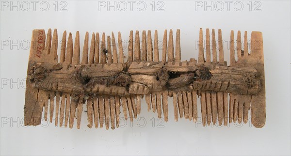 Double-Sided Comb, Frankish, 7th century.