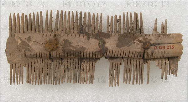 Double-Sided Comb, Frankish, 7th century.