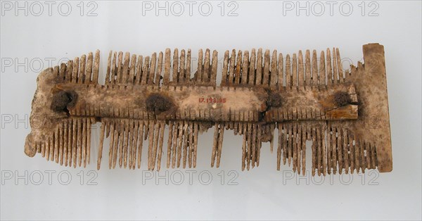 Double-Sided Comb, Frankish, 7th century.