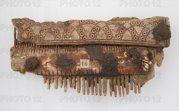 Double-Sided Comb, Frankish, 7th century.