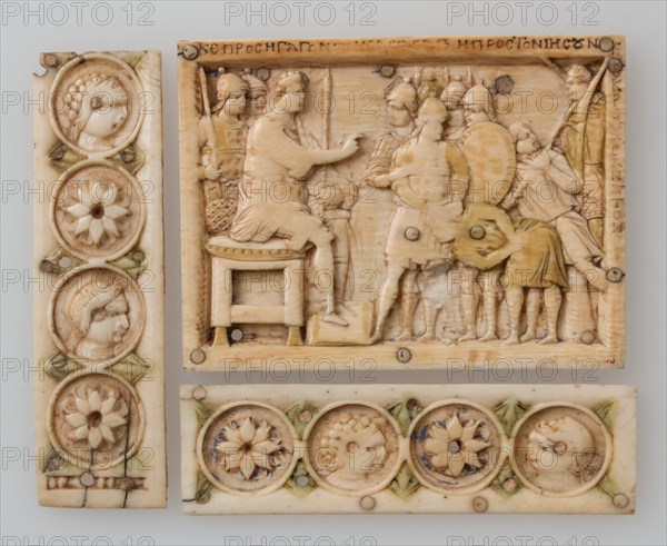 Casket Plaque, Byzantine, 900-1000.