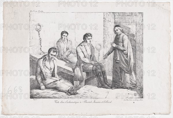 Visit of a Clergyman to Bastide, Sausion, and Collard, ca. 1825.