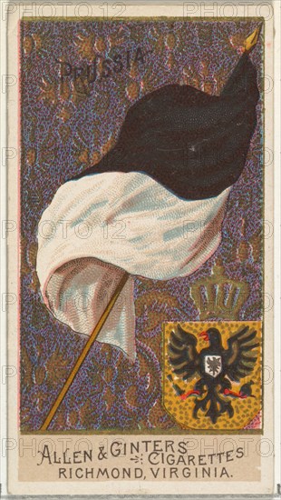 Prussia, from Flags of All Nations, Series 2 (N10) for Allen & Ginter Cigarettes Brands, 1890.