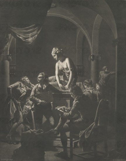 An Academy by Lamplight, February 20, 1772.