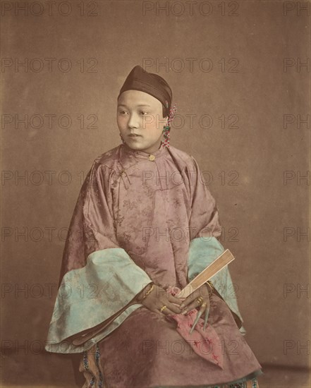 Fille de Shanghai, 1870s.