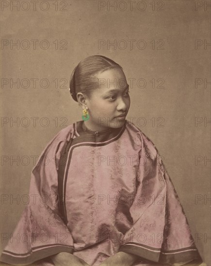 Fille de Shanghai, 1870s.